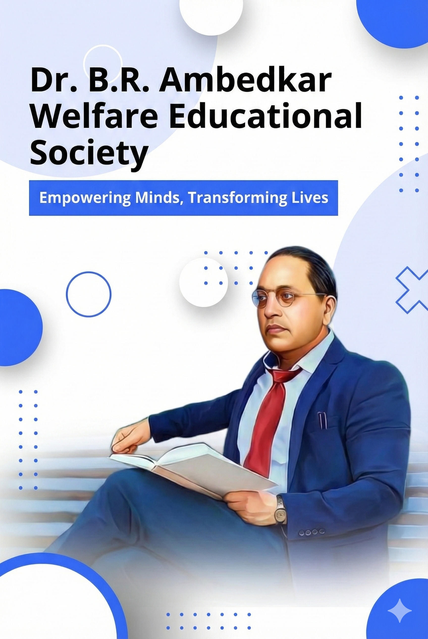 Dr. B.R. Ambedkar Welfare Educational Society Logo