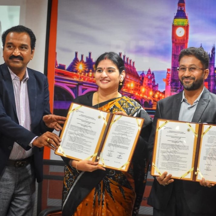 MOU Signing Ceremony — BITS Vizag and London School of Digital Business, UK