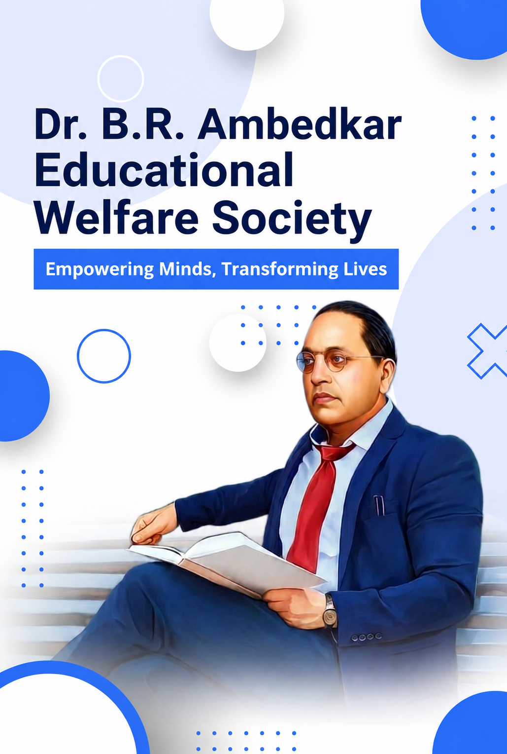 Dr. B.R. Ambedkar Educational Welfare Society Logo